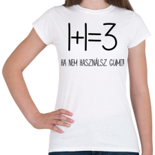 PRINTFASHION Egy kis matekozás - Női póló - Fehér női póló