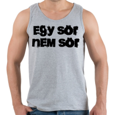 PRINTFASHION Egy sör NEM sör - Férfi atléta - Sport szürke atléta, trikó