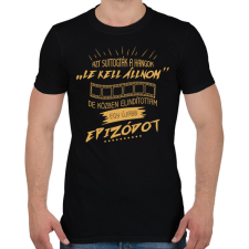 PRINTFASHION Egy újabb epizód - Férfi póló - Fekete férfi póló