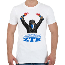 PRINTFASHION Egyedi szurkolói minta #10 - Férfi póló - Fehér férfi póló