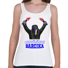 PRINTFASHION Egyedi szurkolói minta #11 - Női atléta - Fehér női trikó