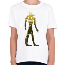 PRINTFASHION Egyiptomi isten - Gyerek póló - Fehér gyerek póló