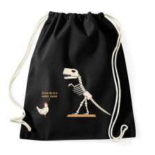 PRINTFASHION Egykor még én is kemény voltam! - Sportzsák, Tornazsák - Fekete tornazsák