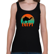 PRINTFASHION EGYPT - Női atléta - Fekete női trikó