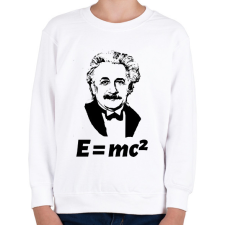 PRINTFASHION Einstein  - Gyerek pulóver - Fehér gyerek pulóver, kardigán