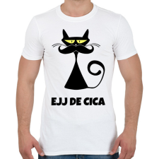 PRINTFASHION EJJ DE CICA - Férfi póló - Fehér férfi póló