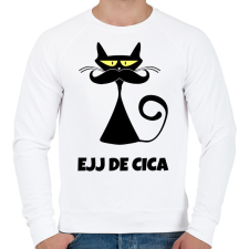 PRINTFASHION EJJ DE CICA - Férfi pulóver - Fehér férfi pulóver, kardigán