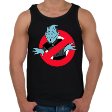 PRINTFASHION Éjkirályirtók - Férfi atléta - Fekete atléta, trikó