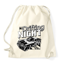 PRINTFASHION Éjszakai dritftelés - Sportzsák, Tornazsák - Natúr tornazsák