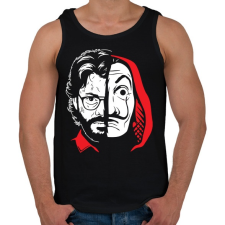 PRINTFASHION El Professor - Férfi atléta - Fekete atléta, trikó