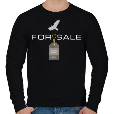PRINTFASHION ELADÓ - Férfi pulóver - Fekete