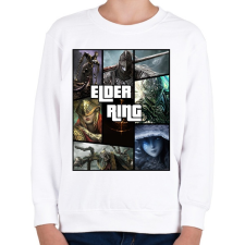 PRINTFASHION Elder Ring - Gyerek pulóver - Fehér gyerek pulóver, kardigán
