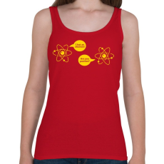 PRINTFASHION ELEKTRON - Női atléta - Cseresznyepiros