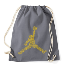 PRINTFASHION Elektrougrás - Sportzsák, Tornazsák - Grafitszürke tornazsák