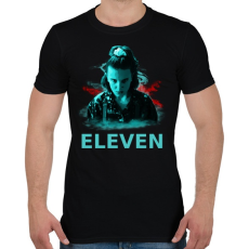PRINTFASHION ELEVEN - Férfi póló - Fekete
