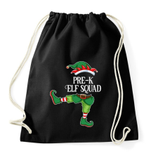 PRINTFASHION Elfsquad - Sportzsák, Tornazsák - Fekete tornazsák