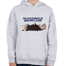 PRINTFASHION Elkerülő magatartás - Gyerek kapucnis pulóver - Sport szürke gyerek pulóver, kardigán