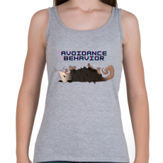 PRINTFASHION Elkerülő magatartás - Női atléta - Sport szürke