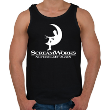 PRINTFASHION elm - Férfi atléta - Fekete atléta, trikó