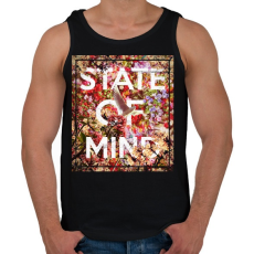 PRINTFASHION Elmeállapot - Férfi atléta - Fekete