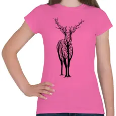 PRINTFASHION Élővilág - Női póló - Rózsaszín