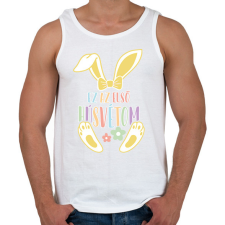 PRINTFASHION Első húsvétom - Férfi atléta - Fehér atléta, trikó