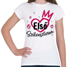 PRINTFASHION Első szilveszterem - Női póló - Fehér női póló