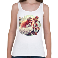 PRINTFASHION Elvarázsolt herceg - Női atléta - Fehér