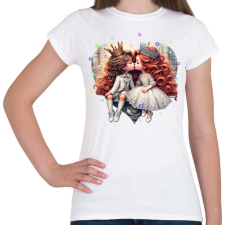 PRINTFASHION Elvarázsolt herceg - Női póló - Fehér női póló