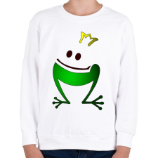 PRINTFASHION Elvarázsolt királyfi - Gyerek pulóver - Fehér gyerek pulóver, kardigán