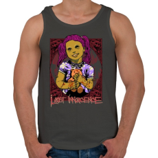 PRINTFASHION Elveszett ártatlanság - Férfi atléta - Sötétszürke