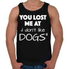 PRINTFASHION Elvesztettél - Férfi atléta - Fekete