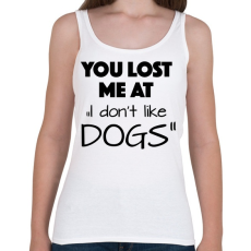 PRINTFASHION Elvesztettél - Női atléta - Fehér