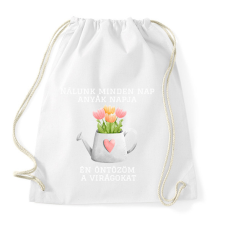 PRINTFASHION Én öntözöm - Sportzsák, Tornazsák - Fehér tornazsák