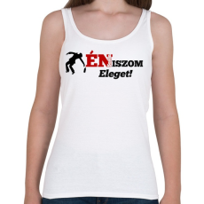 PRINTFASHION Én sosem iszom eleget - Női atléta - Fehér