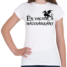 PRINTFASHION Én vagyok a házisárkány-Páros póló - Női póló - Fehér