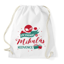 PRINTFASHION Én vagyok a kedvence - Páros - Sportzsák, Tornazsák - Fehér tornazsák