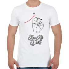 PRINTFASHION Én vagyok a végzete - Férfi póló - Fehér férfi póló