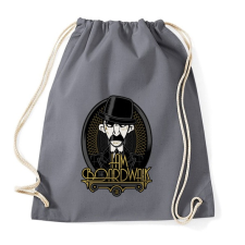 PRINTFASHION Én vagyok az ász - Sportzsák, Tornazsák - Grafitszürke tornazsák