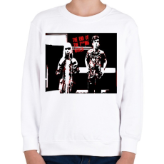 PRINTFASHION End of TFW - Gyerek pulóver - Fehér