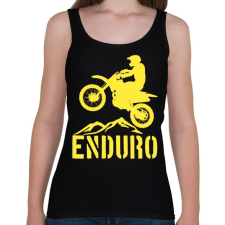 PRINTFASHION Enduro  - Női atléta - Fekete női trikó