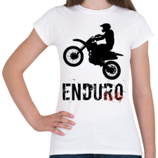 PRINTFASHION Enduro  - Női póló - Fehér női póló