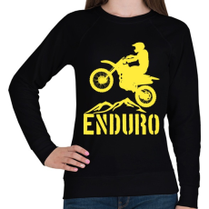PRINTFASHION Enduro  - Női pulóver - Fekete