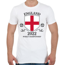 PRINTFASHION England 2022 - Férfi póló - Fehér férfi póló