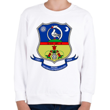 PRINTFASHION Énlaka Unitárius Egyház Címer - Gyerek pulóver - Fehér gyerek pulóver, kardigán