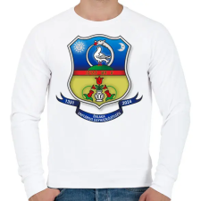 PRINTFASHION Énlaka Unitárius Egyház Címer II. - Férfi pulóver - Fehér férfi pulóver, kardigán