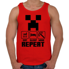 PRINTFASHION Enni, Aludni, Craftolni - Férfi atléta - Piros atléta, trikó