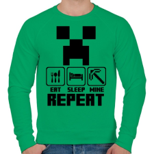 PRINTFASHION Enni, Aludni, Craftolni - Férfi pulóver - Zöld férfi pulóver, kardigán