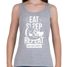 PRINTFASHION Enni, aludni, pecázni - Női atléta - Sport szürke