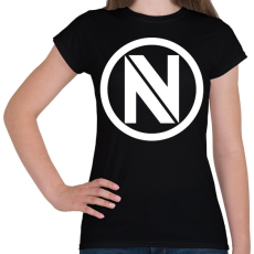 PRINTFASHION Envyus logo - Női póló - Fekete